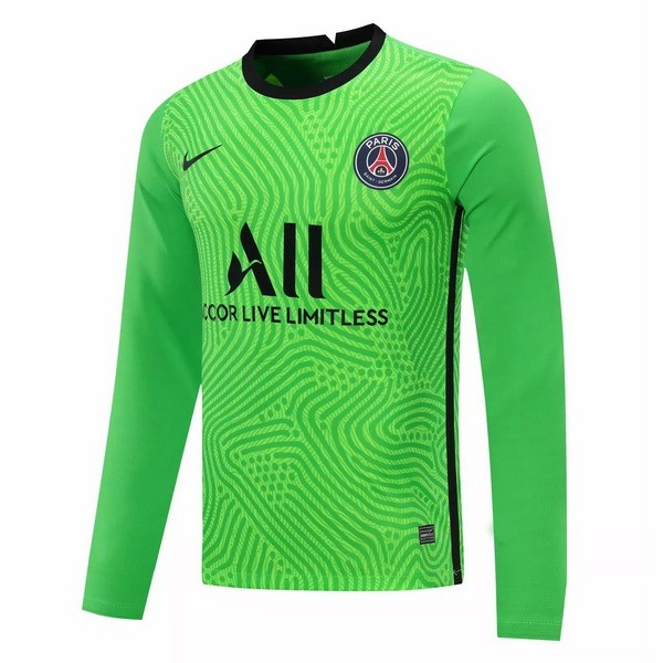 Camiseta Paris Saint Germain ML Portero 2020 2021 Verde